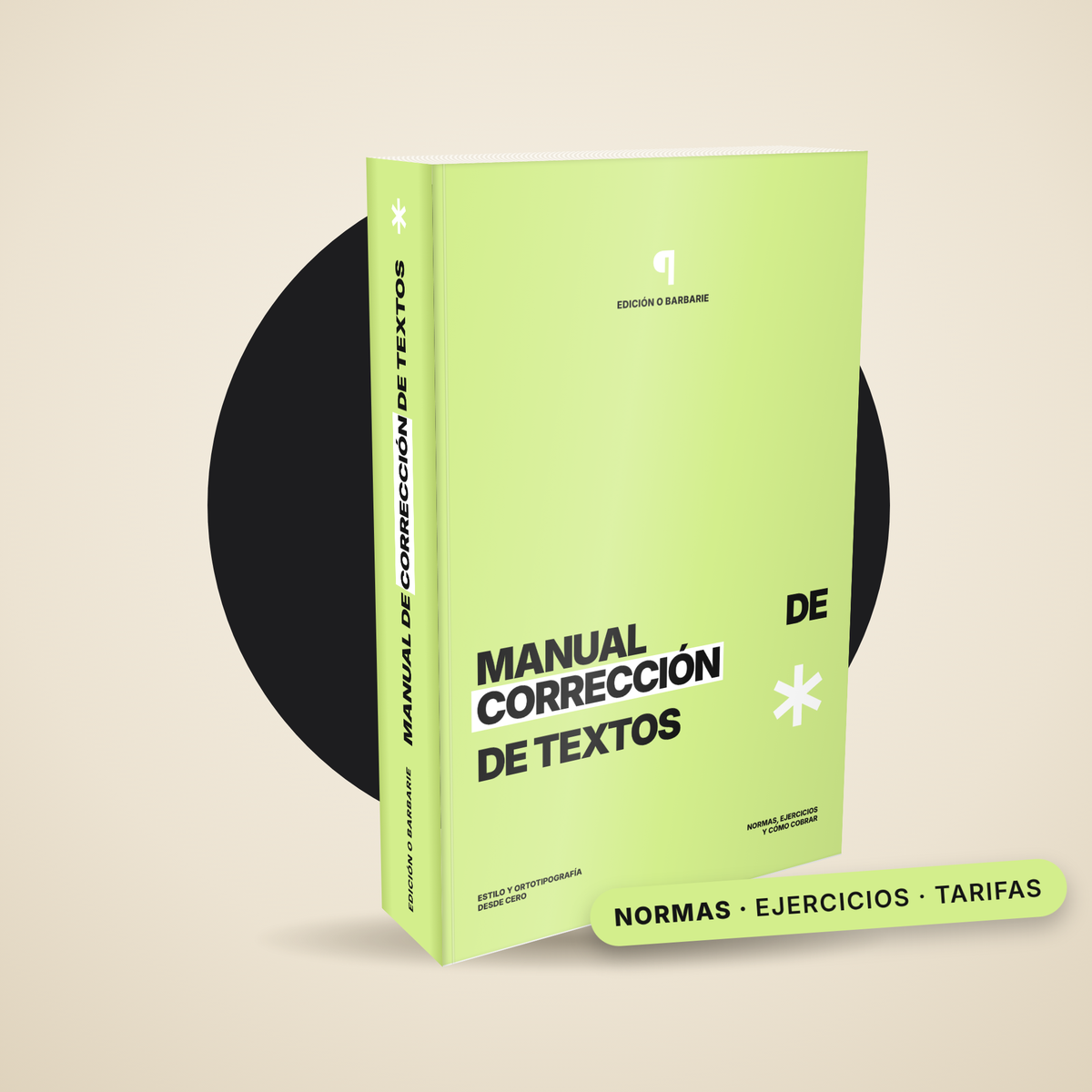 Manual de corrección de textos + kit de plantillas (PDF + Word y Excel)