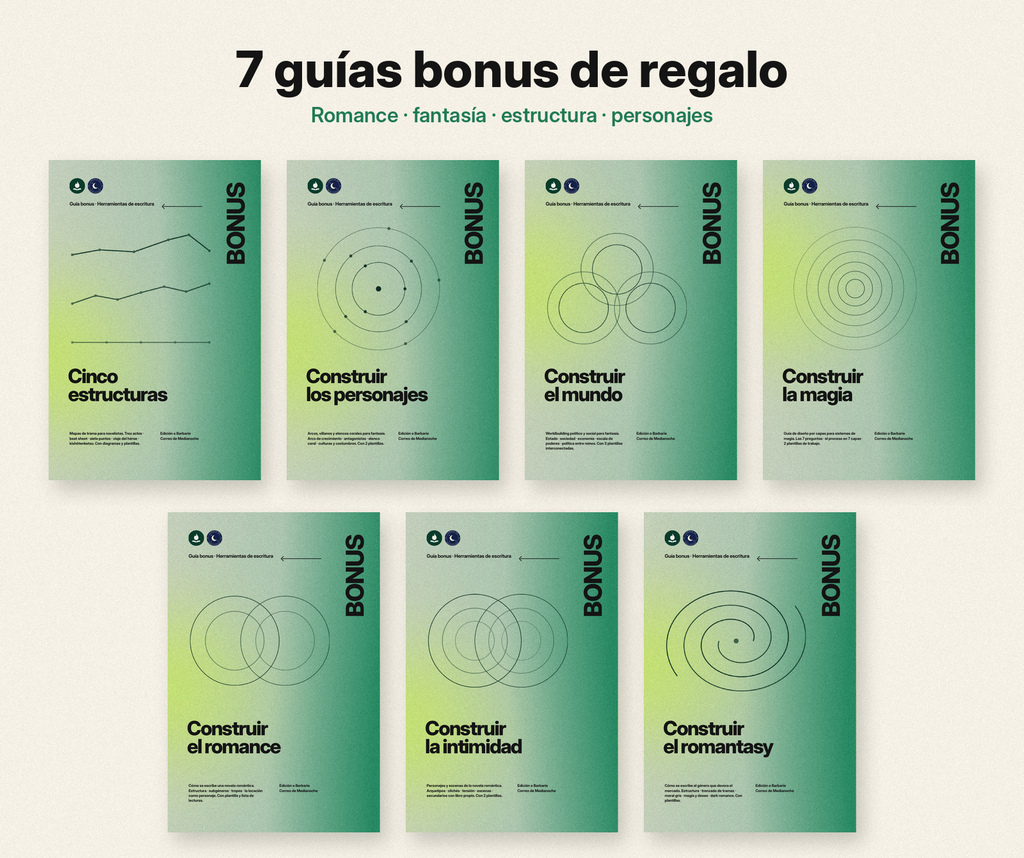 De la idea al libro: colección completa (3 guías + 7 bonus en PDF)