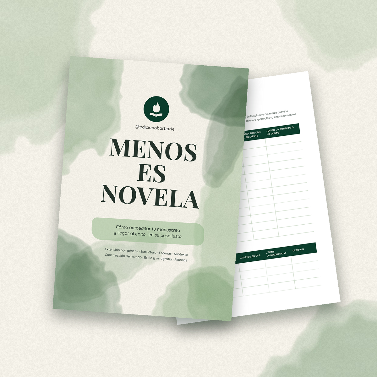 Menos es novela: guía de autoedición para tu manuscrito (PDF)